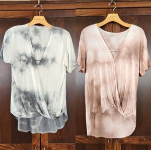 Ae tie dye shirts x2